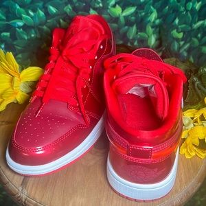 Bright Red Jordan 1’s